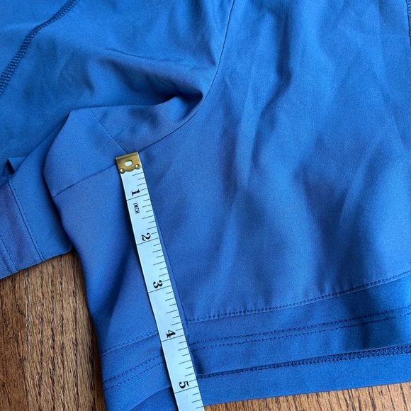 Tek Gear Workout Gear Multipurpose Short Blue Mid Rise Poly/Spandex - Picture 10 of 10